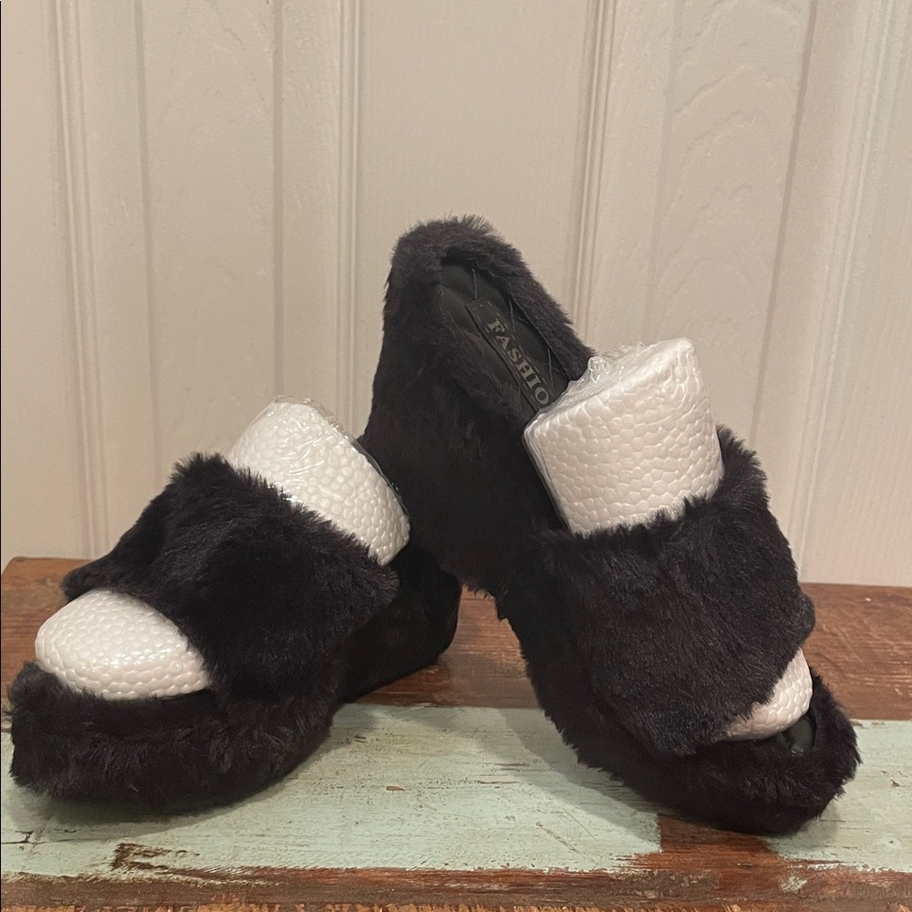 Black and White Women's Shoes